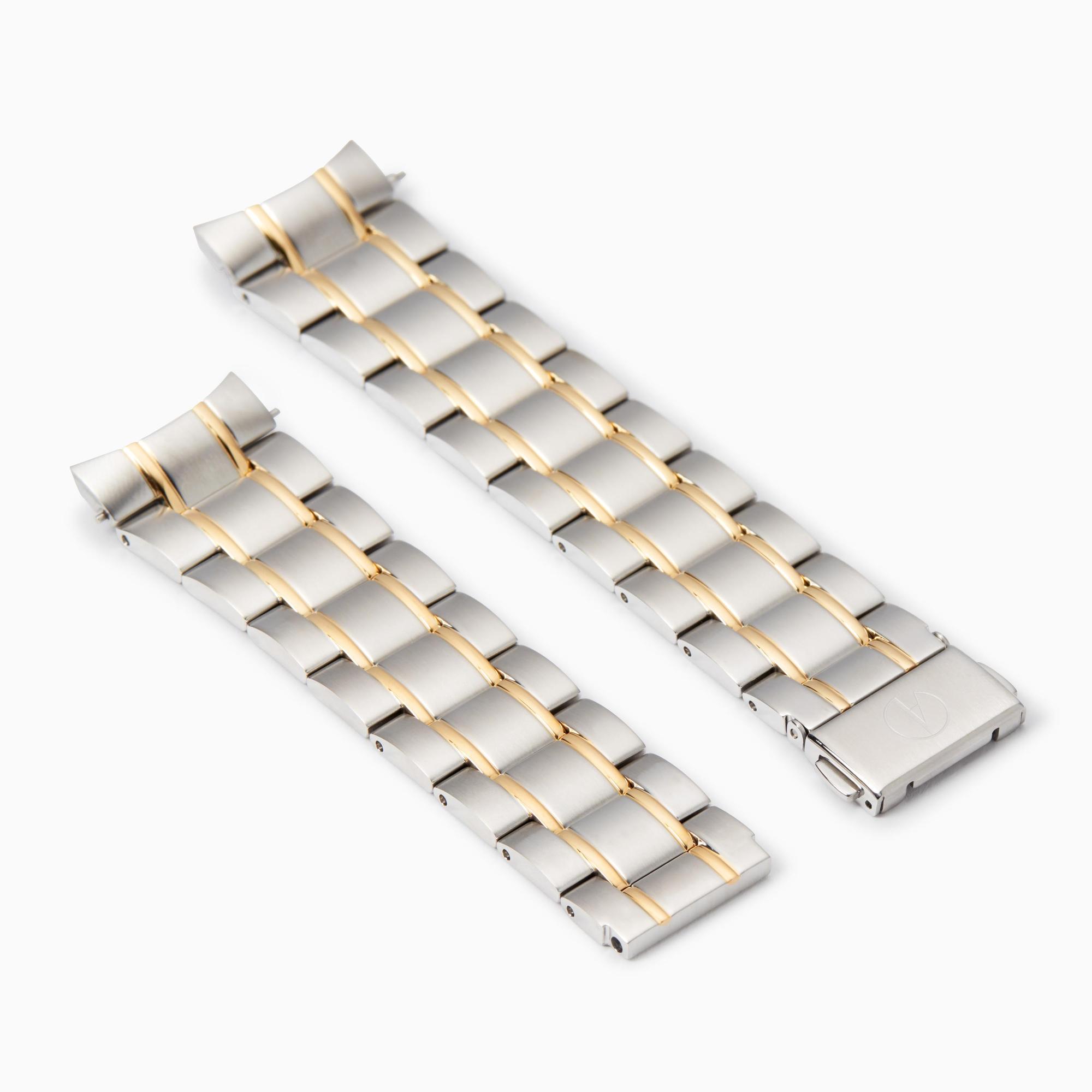 Accurist Classic Men's Two Tone Stainless Steel 20mm Bracelet